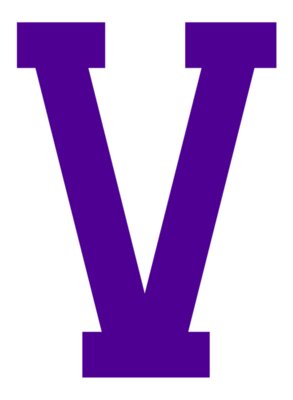 V Hat Emboridery